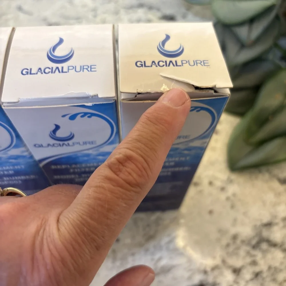 GlacialPure Replacement Refrigerator Water Filters Model GP001 Set of 3